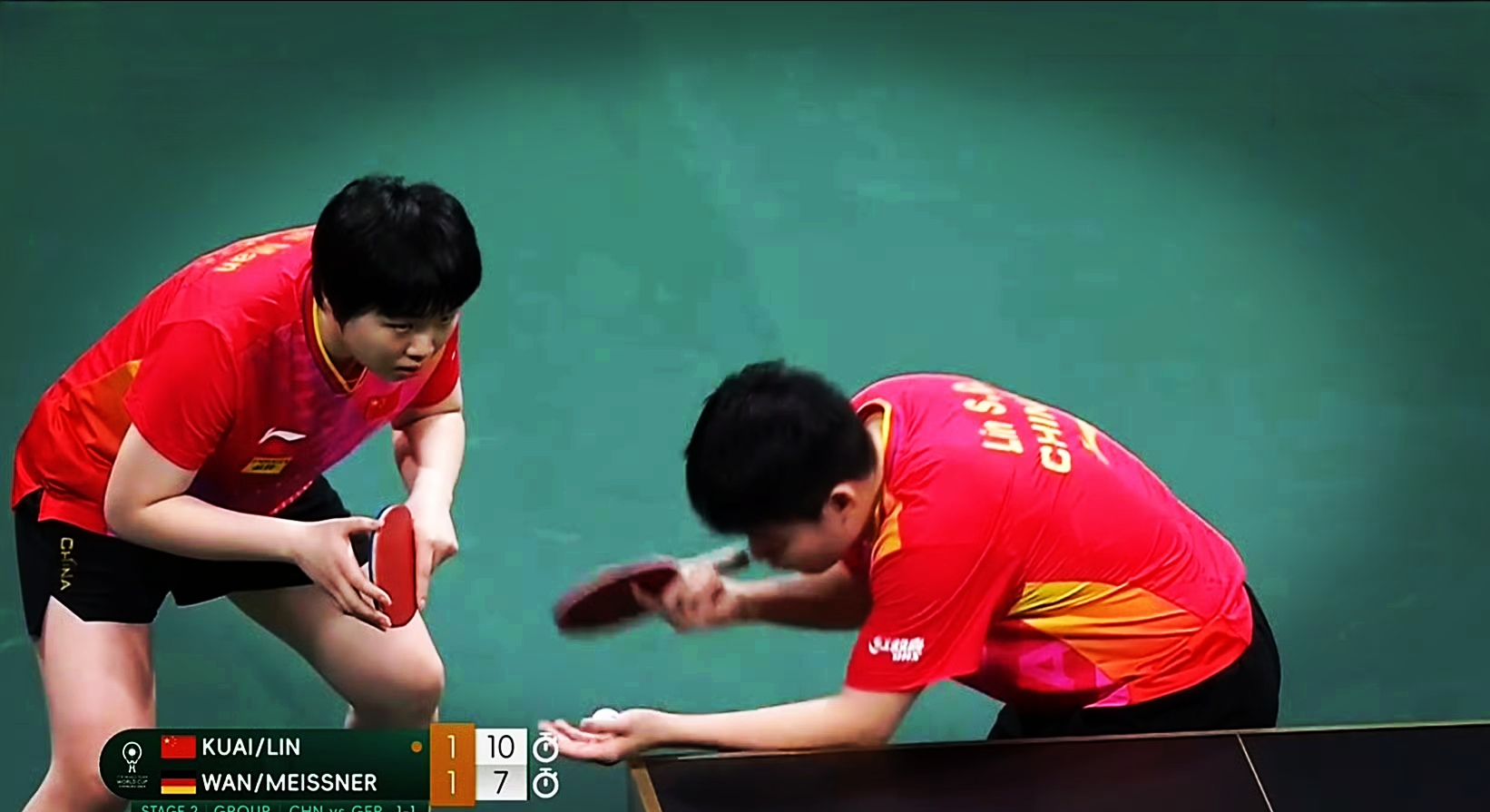 德国队险胜日本队，梁靖崑统治全场的简单介绍